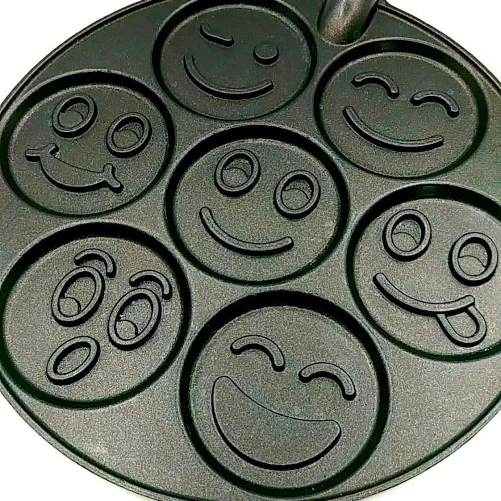 Nordic Ware Smiley Pancake Pan. Fun for Weekends!